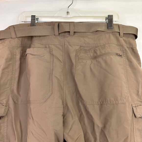 Cabela's Classic Fit Khaki Convertible Nylon Hiking Pants Size 40 - Picture 4 of 10